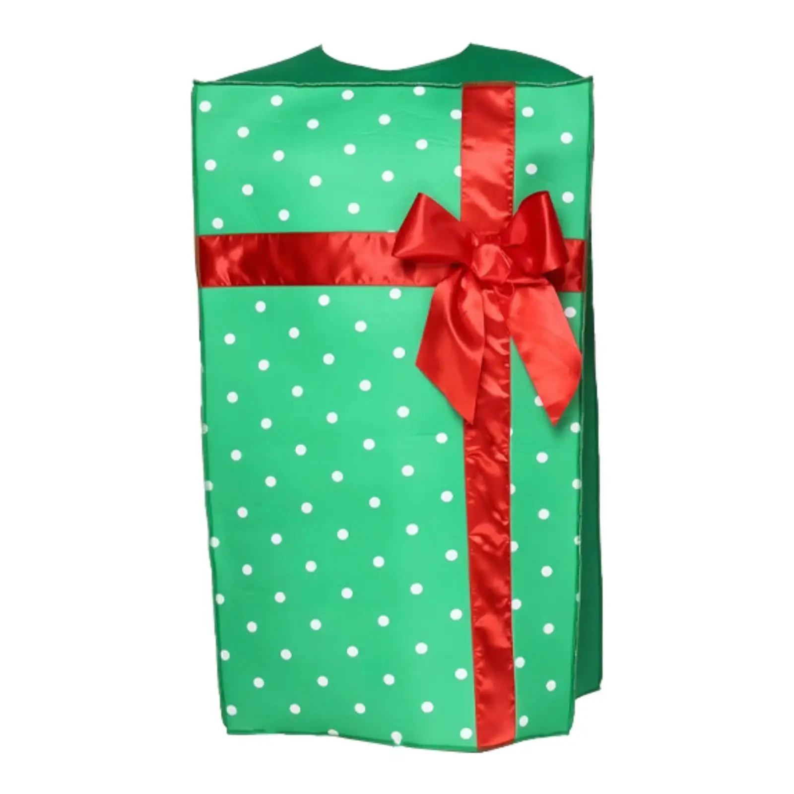 クリスマスギフトボックスコスチュームかわいいポータブルクリスマス衣装パーティーステージパフォーマンス用