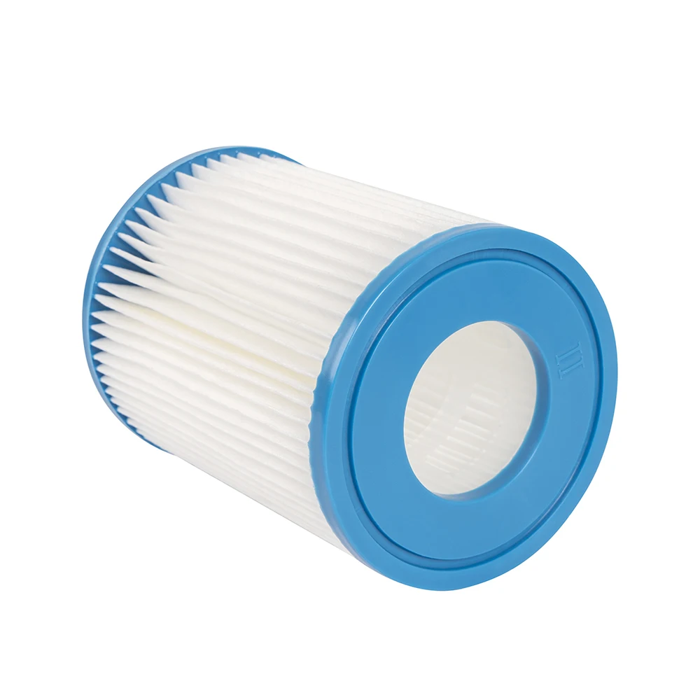 Type II Filter Cartridge for Bestway 58094 Swimming Pool, Replacement Hot Tubs Filter Compatible with Lay Z SPA Filter Pump