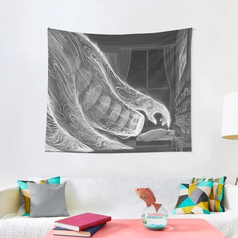 

Tempus, The Time Eater Tapestry Room Decor For Girls Bedroom Organization And Decoration Aesthetics For Room Tapestry
