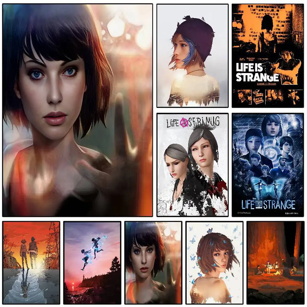 Life Is Strange Video Game Poster Print For Bedroom Living Room Home Decor Classic Adventure Games Canvas Painting Wall Art Gift