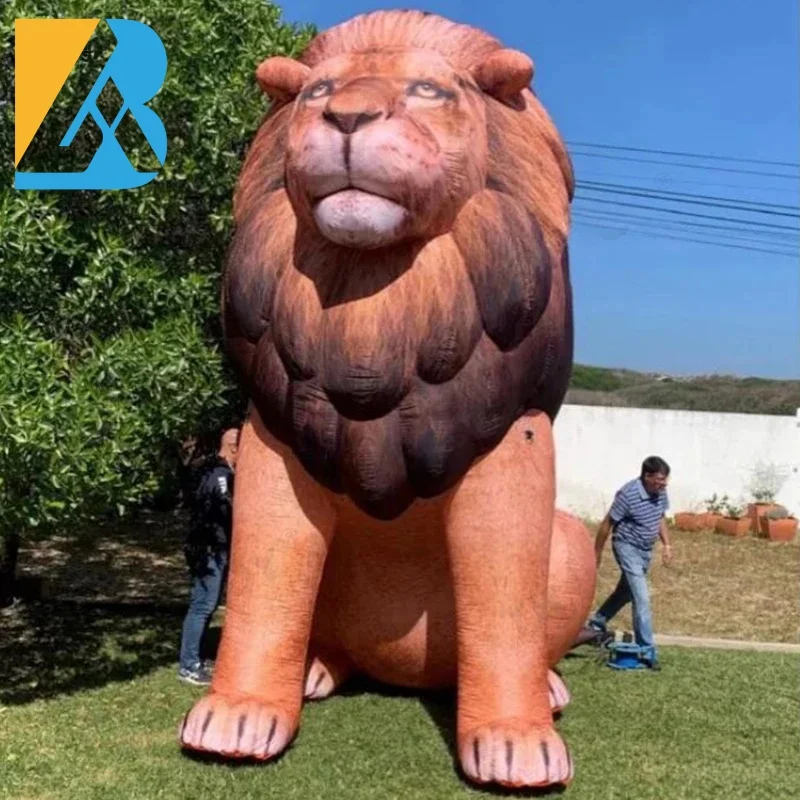 

Custom Made Jumbo Inflatable Animals Giant Inflatable Blow up Lion for Decoration Toys