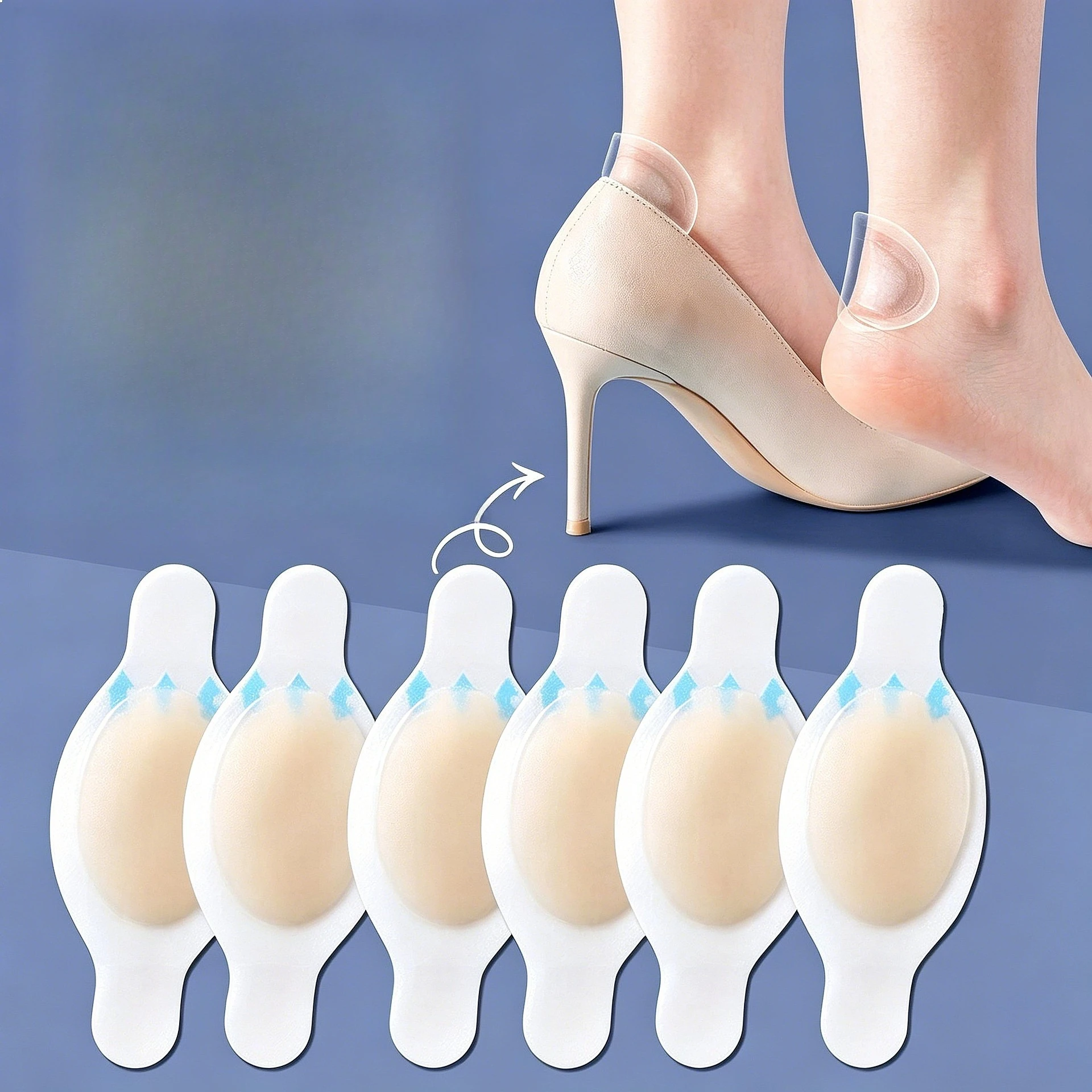 Anti Rub Heel Patch High Heel Shoe Anti Rub Blister Repair Protection Patch for Women Foot Care Patch Plantillas Para Zapatos
