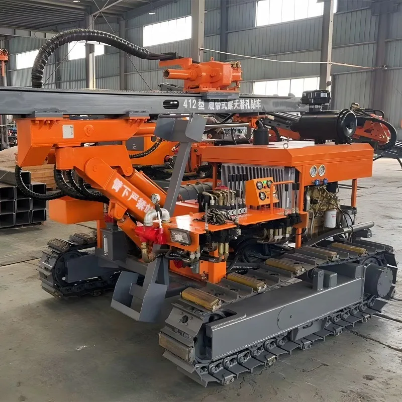 Crawler DTH Blasting Rock Borehole Hole Mining Drilling Rig  Down The Hole Surface Drill Rig Machine