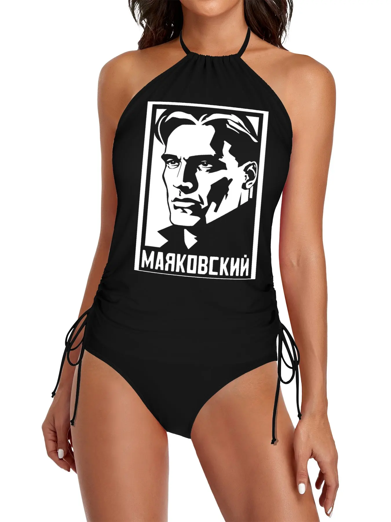 

Vladimir Mayakovsky , portrait Split Swimsuit Set woman bathing suit swimsuit woman bikini swimwear 2025