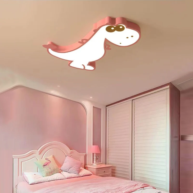 

Kids Room Light Ceiling Animal Dinosaur Ceiling Lamp Boy Bedroom plafonnier led Ceiling Lights Children Kindergarten Lustre Baby