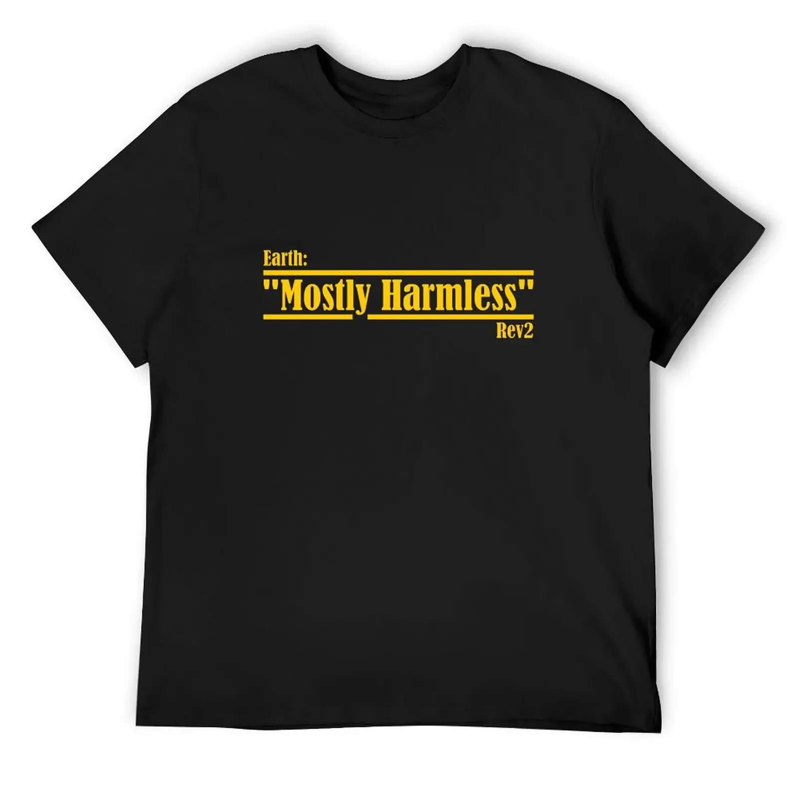 Mostly Harmless T-Shirt shirts graphic tee custom t shirt mens designer t shirt