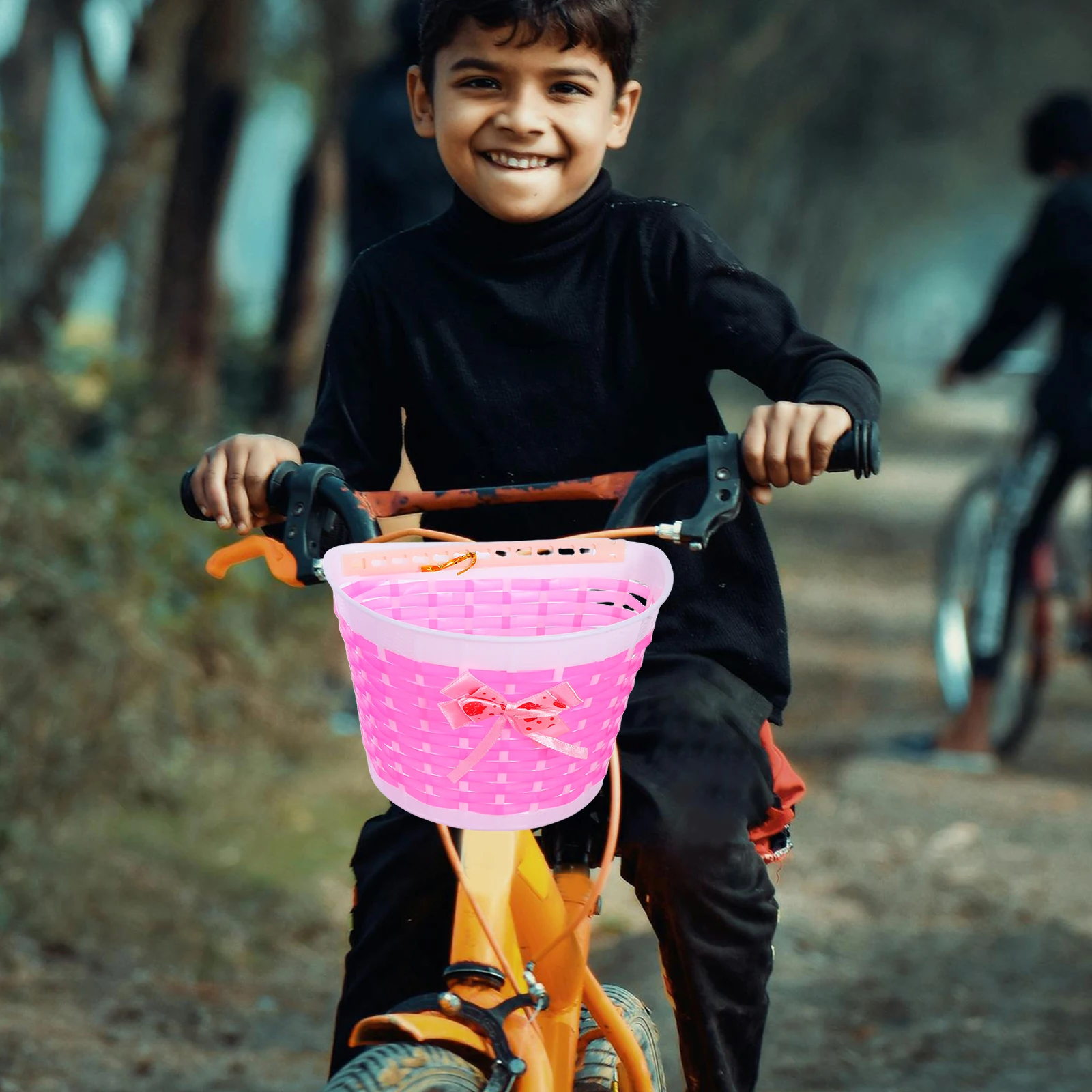 

6Pcs Bike Handlebar Streamers Purple Pink Creative Decorations for Scooter Bike Accessories Holiday Gift