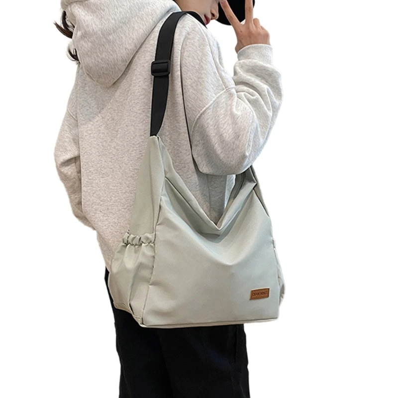 E74B Stijlvolle en praktische schoudertas Nylon crossbodytas met grote capaciteit voor dames