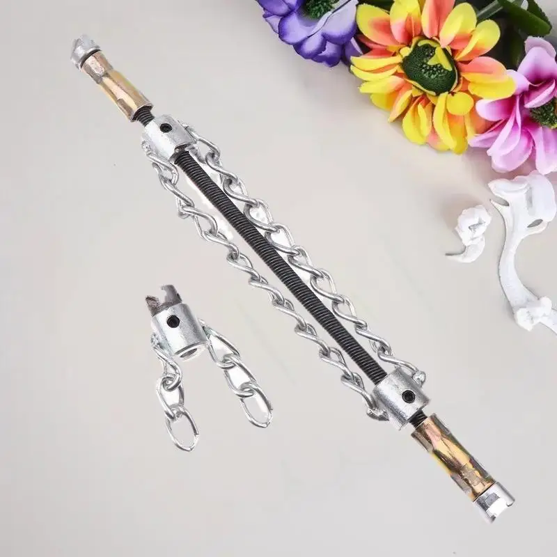 

Инструмент для обработки канализационных кабелей с гибким валом вращающегося кабеля — идеально подходит для удаления накипи, обслуживание пружинных и ПВХ-труб диаметром 16 мм.