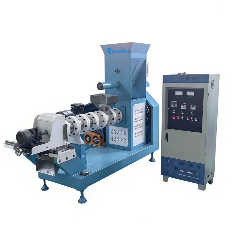 300Kg/H -500Kg/H Floating Fish Feed Pellet Making Machine Pet Dog Feed Extruder Production Line With Cheap Price - view 6