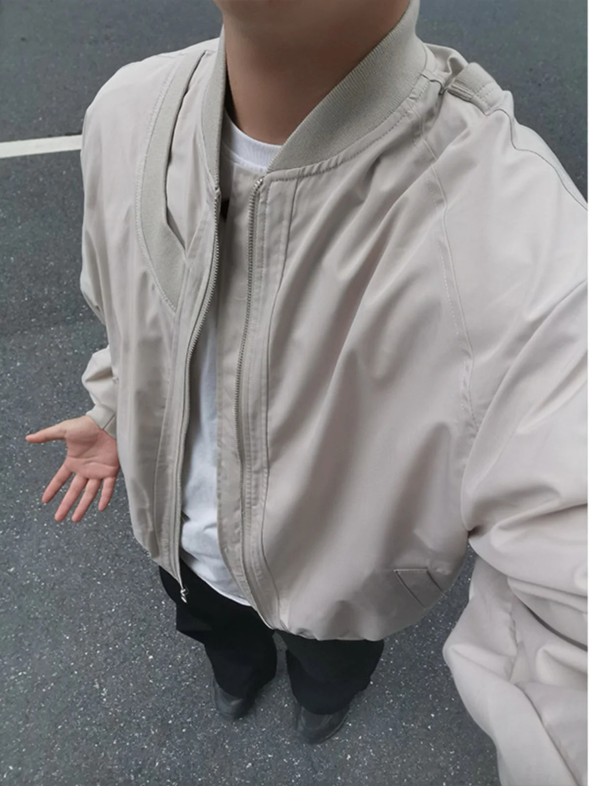 

Cleanfit ort Baseball Jaet Men's Spring Autumn American MA Pilot Jaet High Street Vibe Trendy Brand Youth Faion