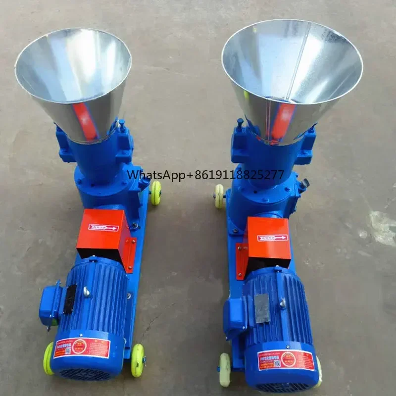 Mini small pellet machine home use diesel engine corn pellet food machine pelletizer machine for animal feeds heavy duty