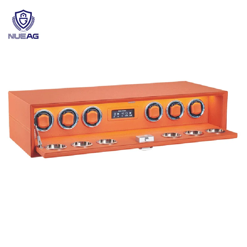 الساعات الأوتوماتيكية الجديدة وتخزين المجوهرات ووتش اللفاف صندوق الأمان