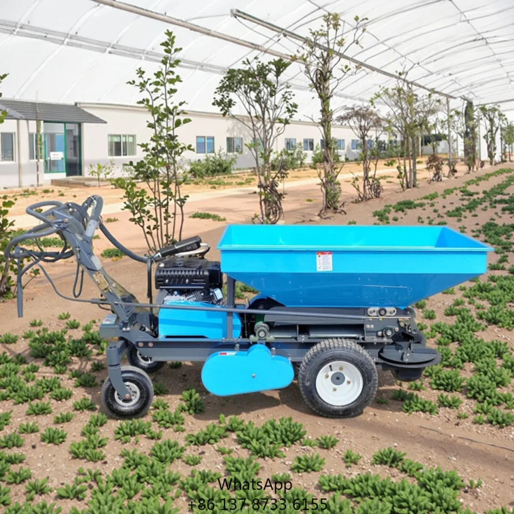 Self Propelled Fertilizer Spreader Farm Feed Spreader