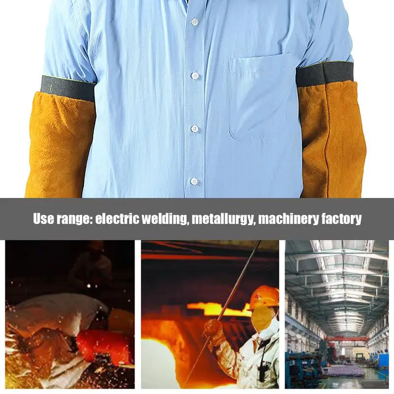 Welding Arm Sleeve Heat Resistant Arm Protection Covers With Hook And Design  Welding Arm Protection