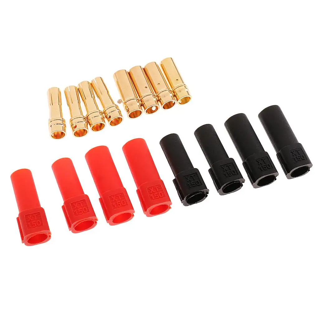 

2 Pairs RC 0 Male Female Banana Conector Plug for Lipo Battery Convert
