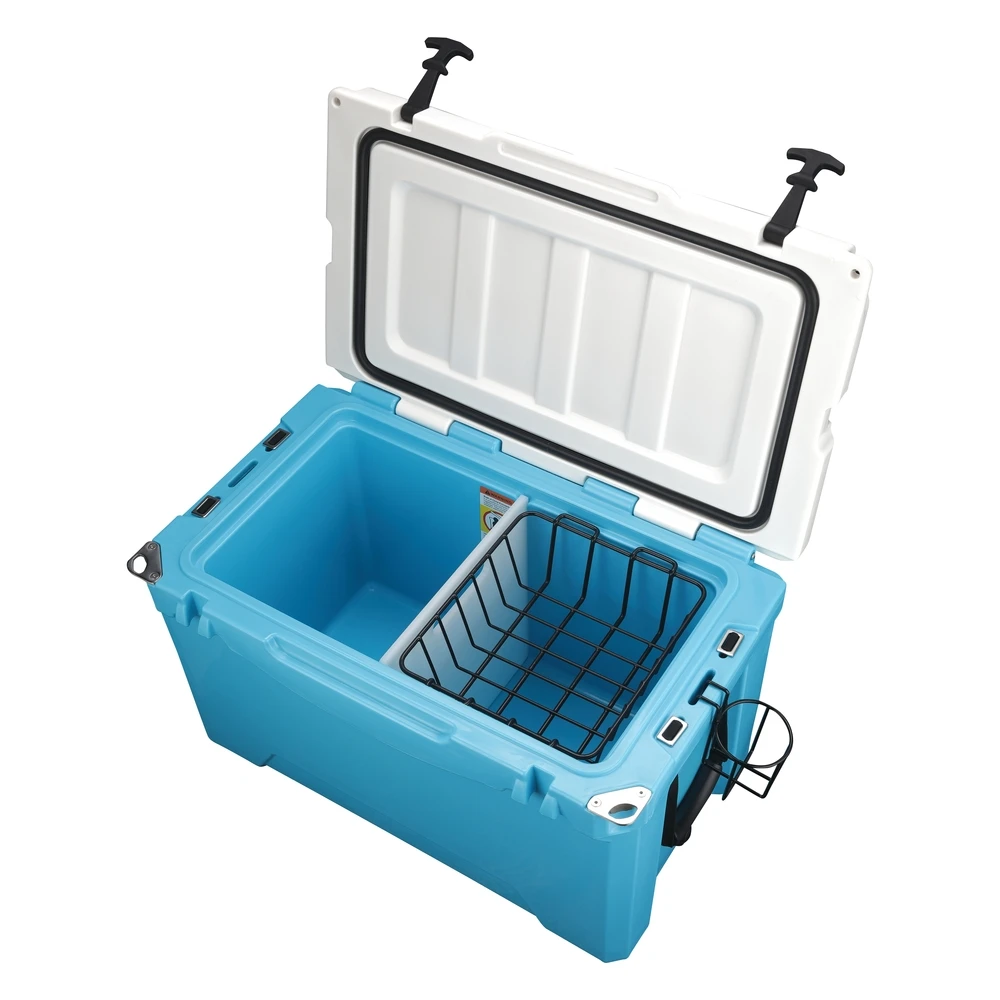 50QT Insulated Lunch Box Hard Cooler Cooling Cooler Box Outdoor