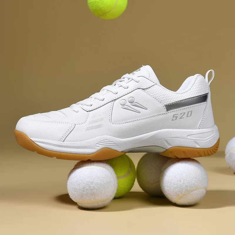 

2025 New Tennis Sneakers for Men Shock-Absorbant Tennis Footwear Non Slip Tennis Training Shoes Comfortable Outdoor Sneakers