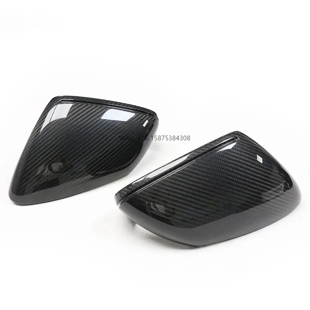 

992 Car Dry Carbon Fiber Side Mirror Cover for 911 GT3RS J1 TAYCAN LHD CF Mirror Casing Exterior Direct Replace Shell