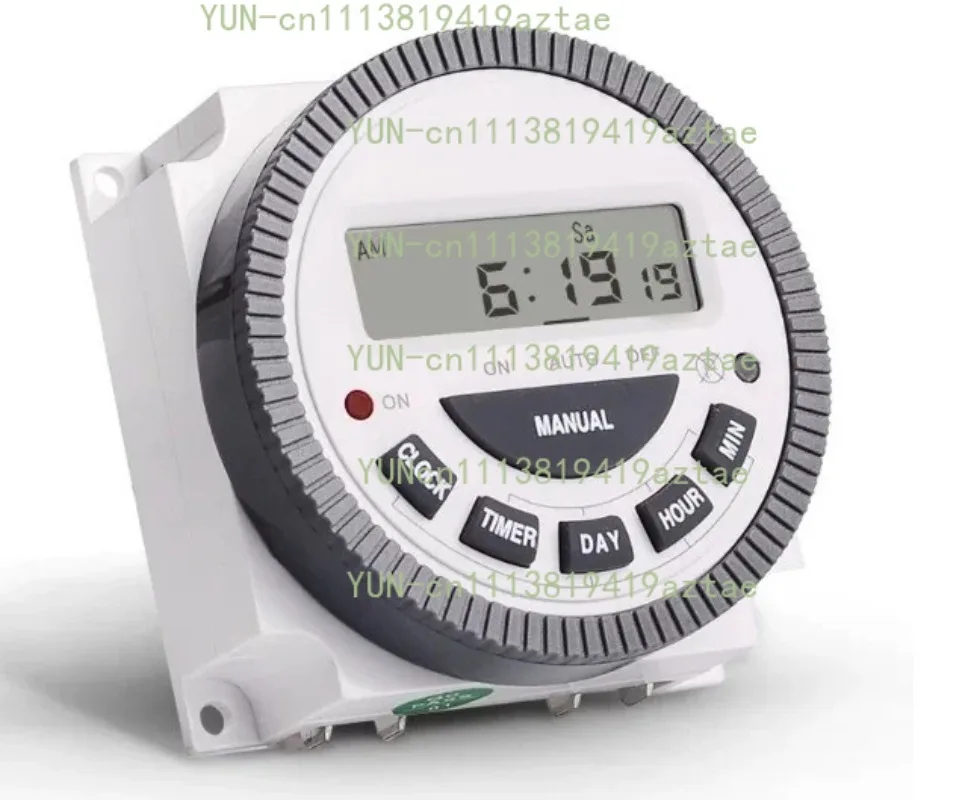 Time Control Switch 7 Days Programmable Cyclic Timing Intelligent Time Controller 1 Normally Open 1 Normally Closed