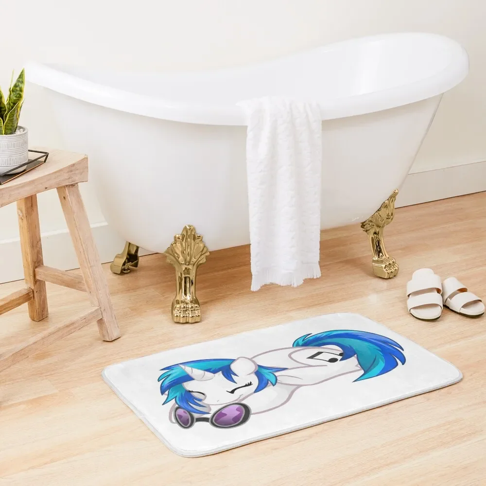

Sleepy DJ Pon-3 Bath Mat Anti-Slip Shower Bathroom Rugs Bath Accessories Waterproof Bathroom Rugs Mat