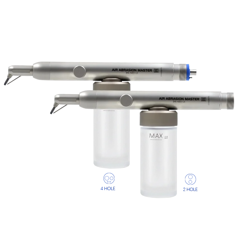 Dental Alumina Abrasion Polisher Microetcher Sandblaster 2/4 Hole Fit with Kv Air Flow for Dental Enamel Preparation