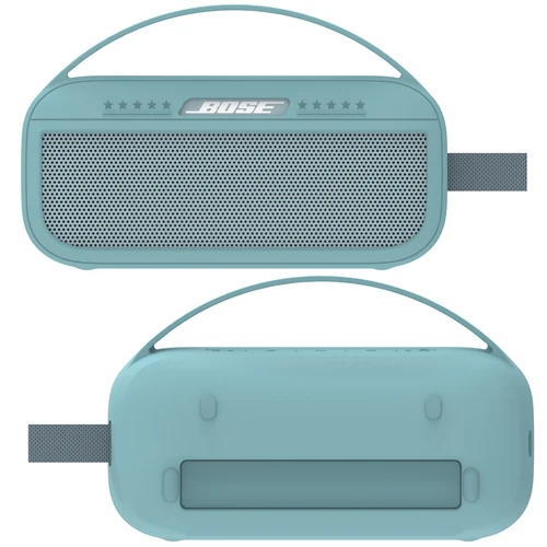 Imagen 2 del producto Funda de silicona con mango de repuesto para altavoz portátil Bose SoundLink Flex Bluetooth con asa de transporte (solo cubierta)