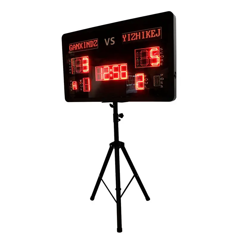 

YTYIN Multifunctional 1 Meter Portable LED Ball Games Scoring Board Electronic Digital Scoreboard for Basketball with Countdown