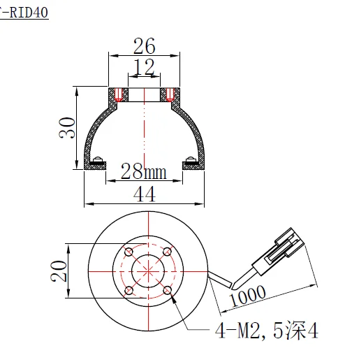 RID50 Automation equipment for industrial detection of domed dome diffuse reflection Bowl light source with high uniform vision