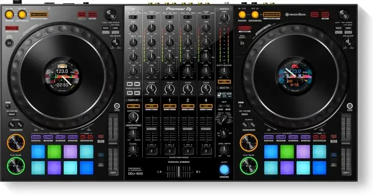 Pioneer-DDJ Digital Disc Player, DJ controlador, grande plataforma giratória, cor Strike Pad, novo, local