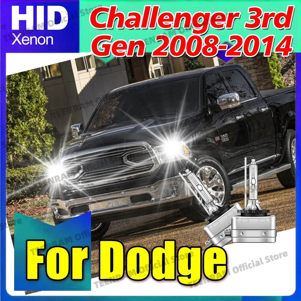 

2x HID Xenon Head Lamps D1S D1 6000K 8000K 10000K 35W DC 12V For Dodge Challenger 3rd Gen 2008-2014 2009 2010 2011 2012 2013