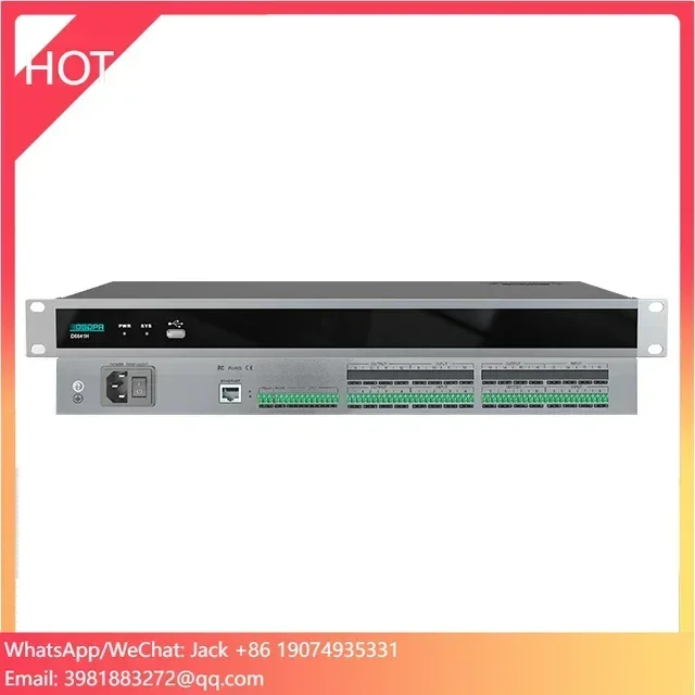 16 Channel Digital Channel Digital Matrix Audio Processor For Conference Hall Sound System