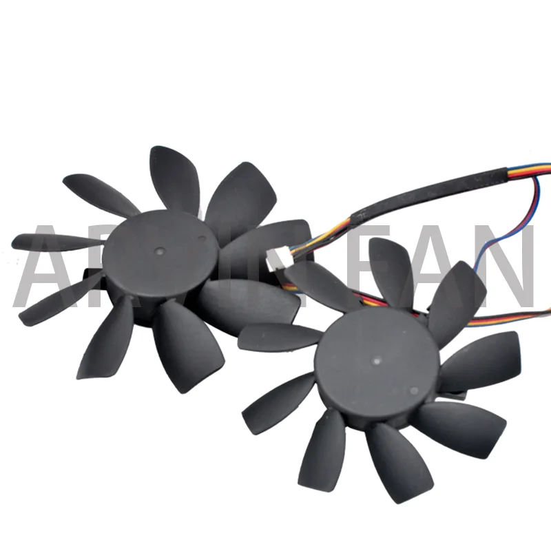 Brand New Original A9215MXAA A8010MXAA Diameter 85mm 75mm Hole Pitch 35mm 4-wire Graphics Card Cooling Dual Fan