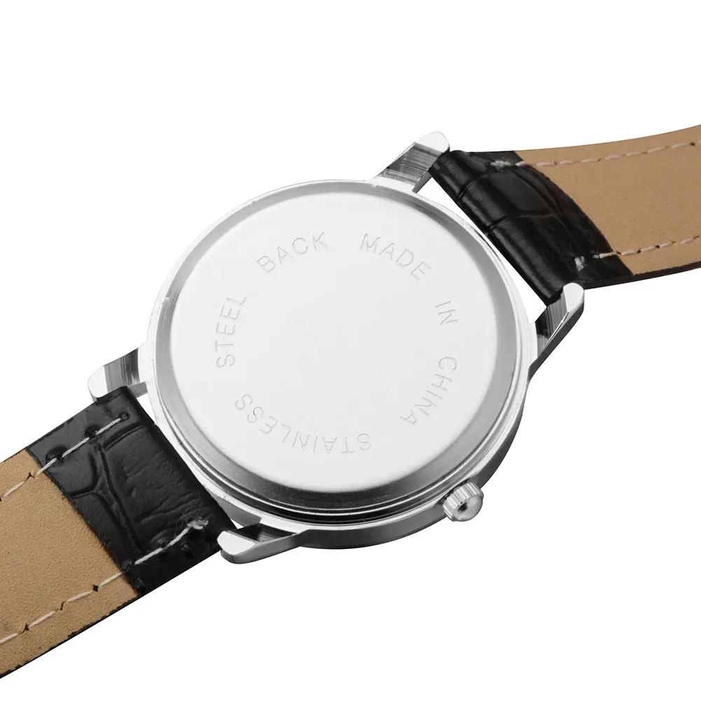 Simple Couple Wrist Watch Anti-Scratch Wear-Resistant Shockproof Watch for Daily Use & Outdoor Activities