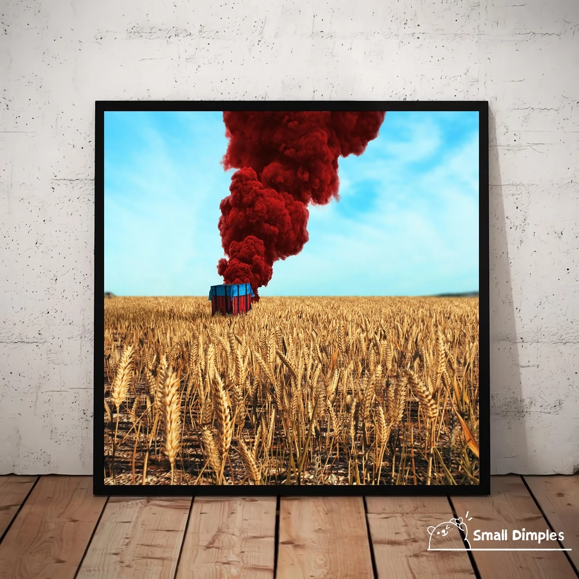 PlayerUnknown's Battlegrounds PUBG Music Album Cover Poster Canvas Art Print Home Decoration Wall Painting (No Frame)