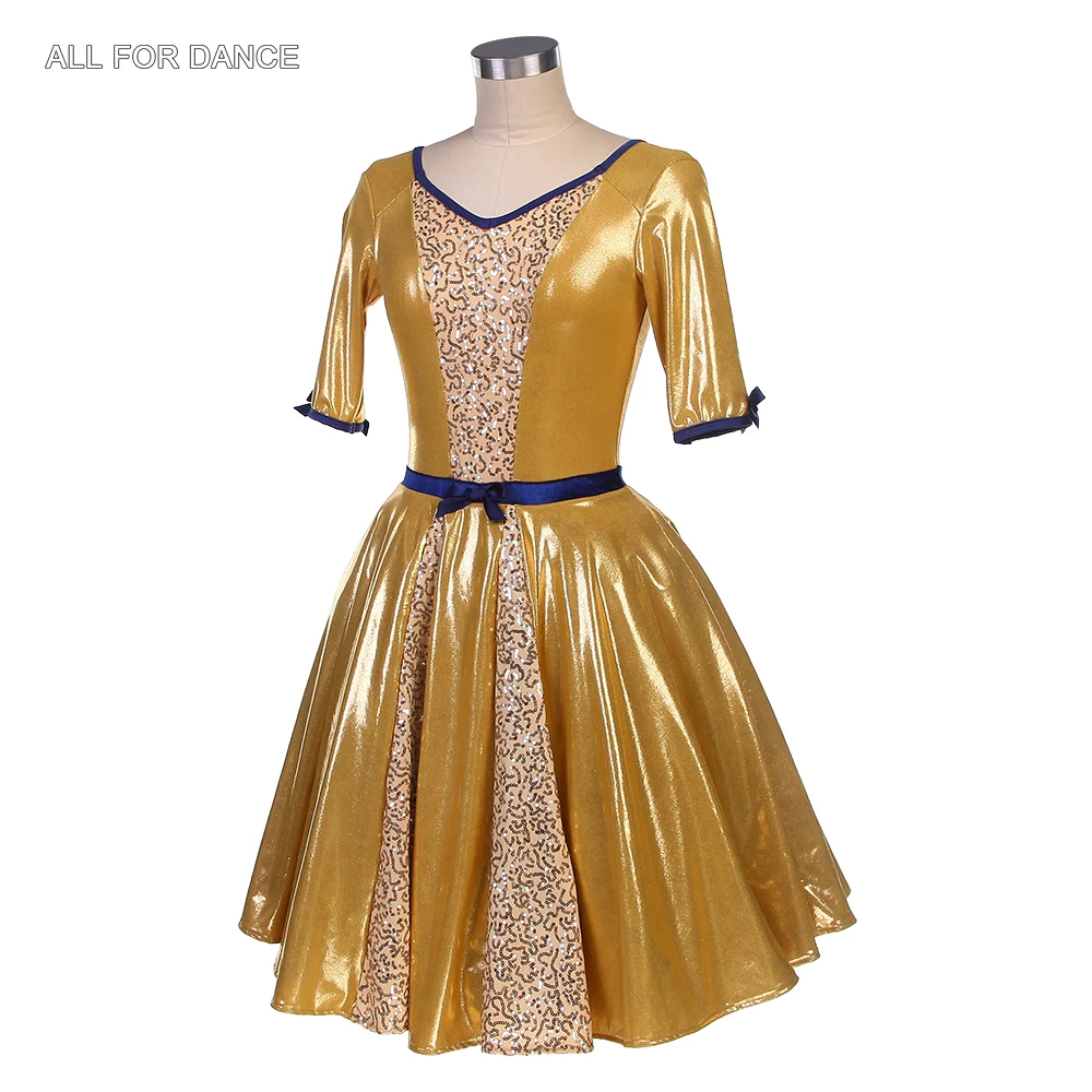 25081 ouro lantejoulas elastano corpete superior ballet tutu adulto meninas ballet dança cosutmes palco desempenho dança tutu