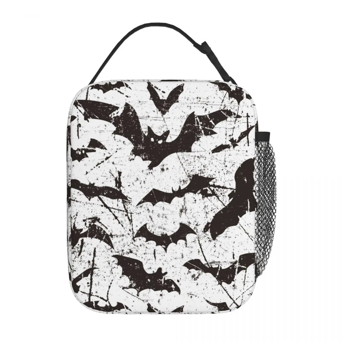 

Halloween Bats Insulated Lunch Bag High Capacity Meal Container Thermal Bag Tote Lunch Box College Travel Bento Pouch