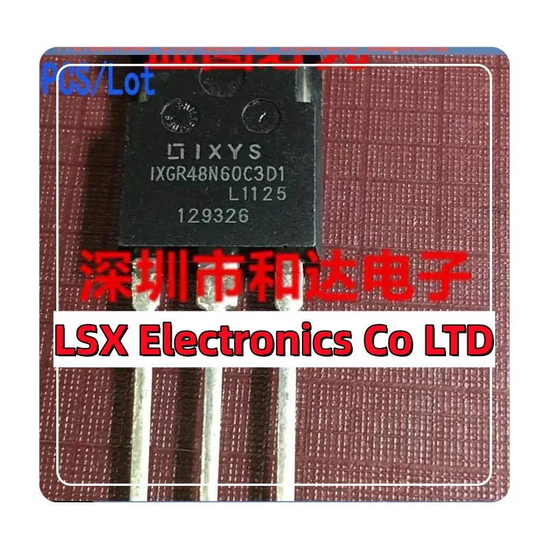 10PCS/lot IXGR48N60C3D1  MOS TO-247 600V 56A High Power Triode 100% Original