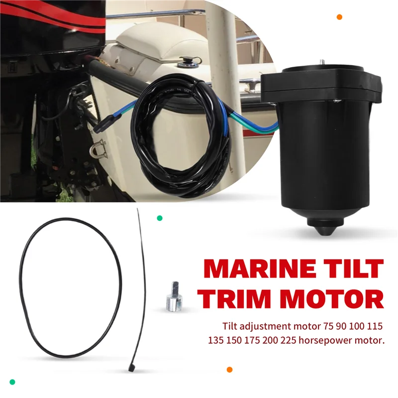 

A80X-12 Volt Tilt Trim Motor For Mercury Marine 75 -225HP 18-6774 828708A1 878265A2 878265A6