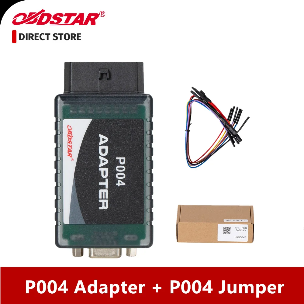 OBDSTAR AIRBAG RESET KIT Адаптер P004 + перемычка P004 38 брендов и более 3000 ЭБУ, номер детали. для OBDSTAR X300DP PLUS/ODOMASTER