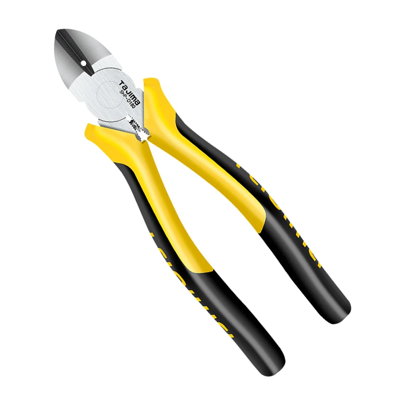 Tajima SHP-D125/160/180 Japanese two-color handle diagonal pliers Diagonal pliers 5 \