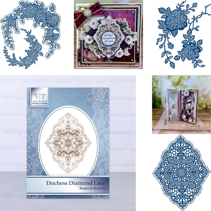 Semicircular Wreath Is Very Similar to a Hairband Metal Cutting Dies Scrapbook Diary Decoration Stencil Embossing Template DIY