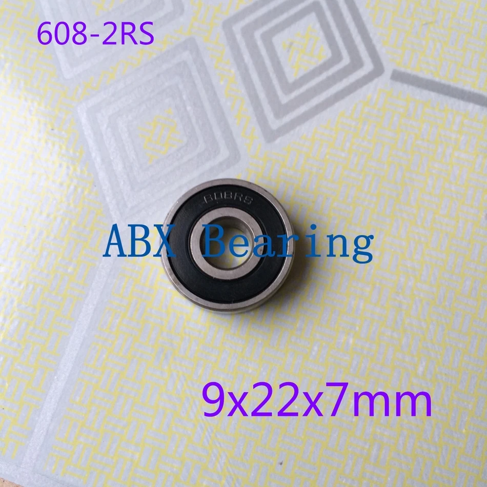 2Pcs 608-2RS 608 608/9 MR2297 2RS 608-9 bearing 9x22x7 mm hybrid ceramic bearing No standard ball bearing 9*22*7 mm 9x22x7