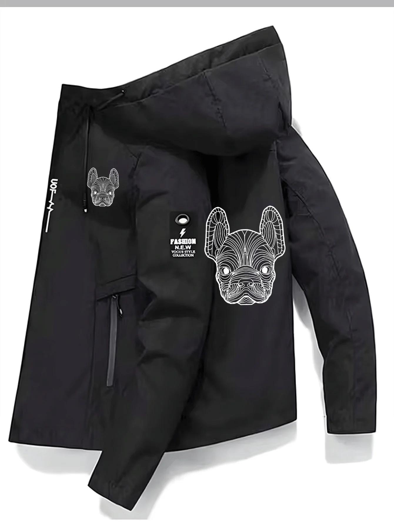 

2025 Daily Stylish Men's Windproof Seamed Sport Jacket - Casual High-Quality Flat Brim Hat - Men's Clothing - Summer Hooded Outd