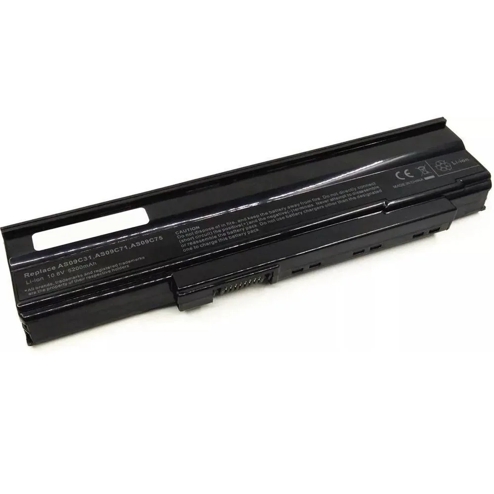 AS09C31 10.8V  5200mAh Battery for Acer Extensa 5635Z 5635ZG GATEWAY NV4400 AS09C71 AS09C75 Z06 ﻿