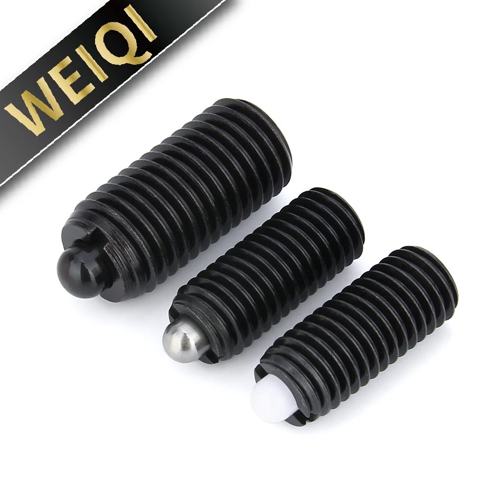 M3/4/5/6/8/10/12/16/20/24mm VCN535 Spring Plungers Screw-in Spherical Surface Locating Screw/Bolts With Hex Sockets