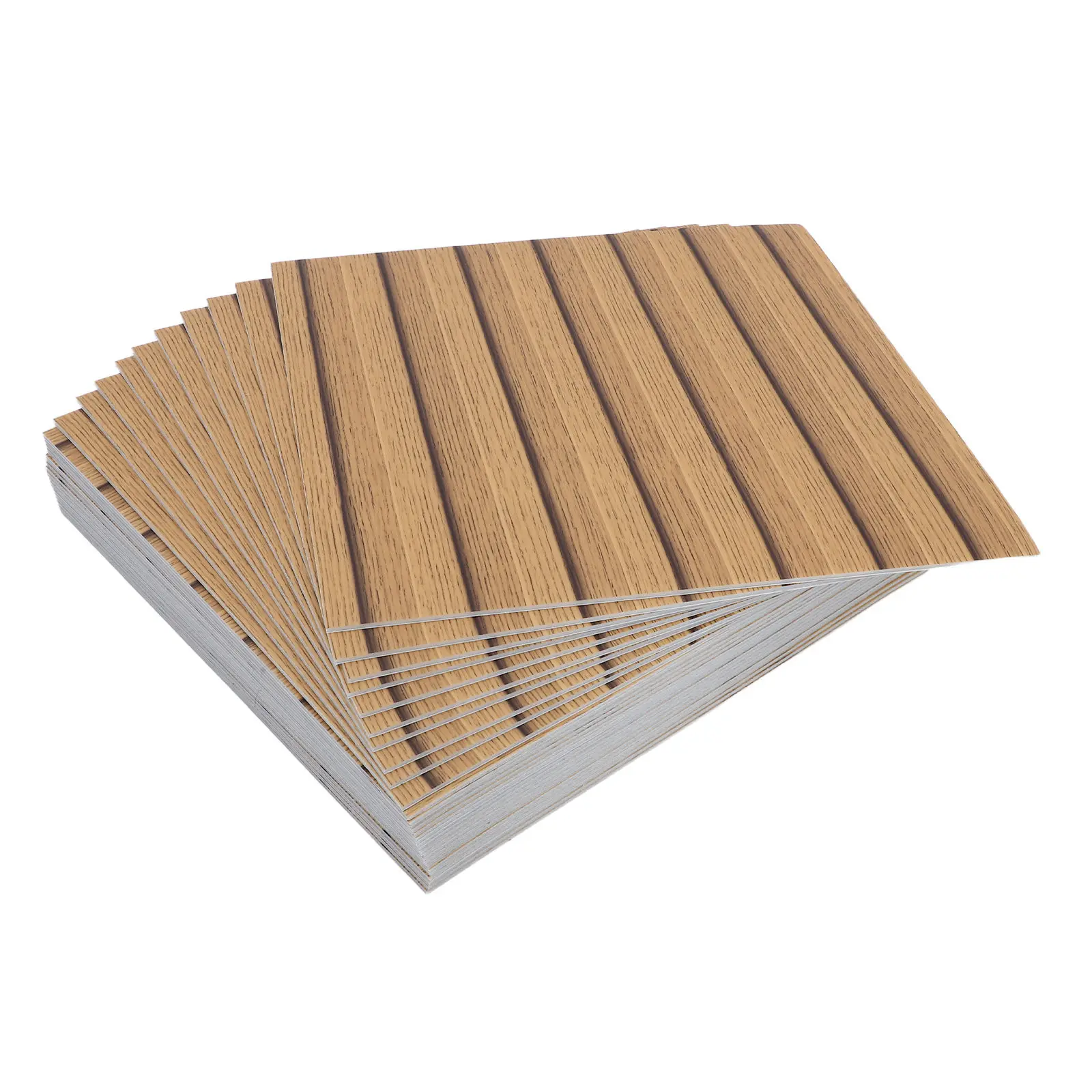 Self Adhesive Wood Grain Vinyl Wrap Wall Panel Waterproof Peel and Stick Moisture-Proof Faux Wood Grain Wallpaper for Kitchen