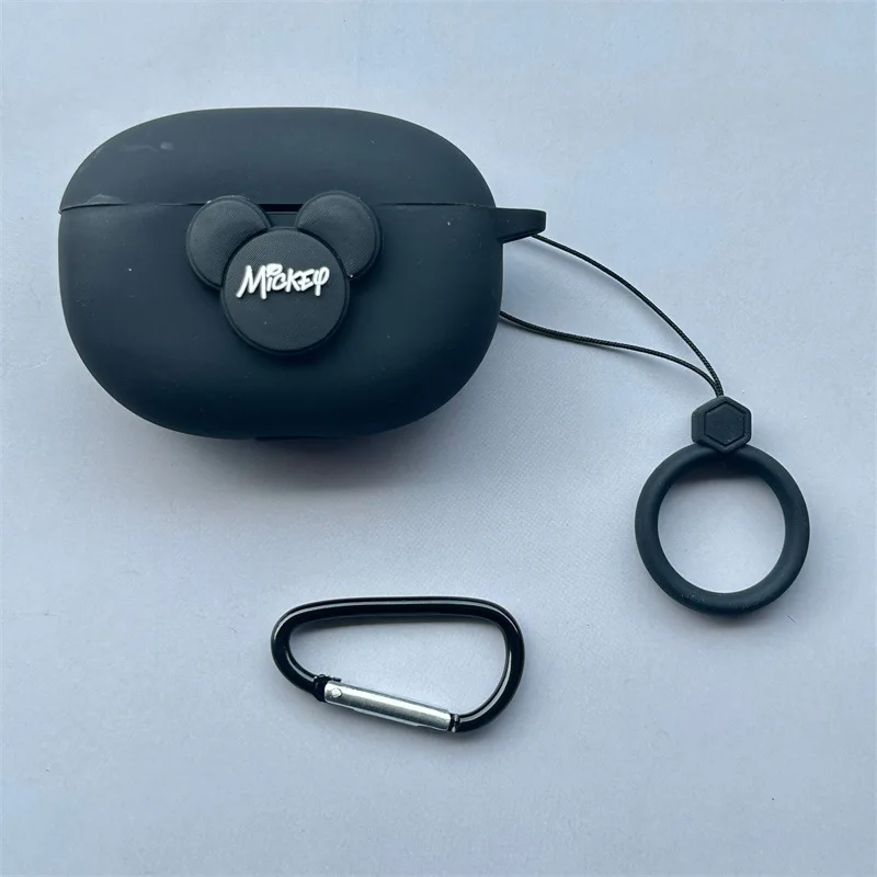 غطاء سماعة أذن كرتوني لهاتف هواوي Freebuds 5i من السيليكون لسماعات Freebuds 6i ملحقات غطاء حماية مع خطاف