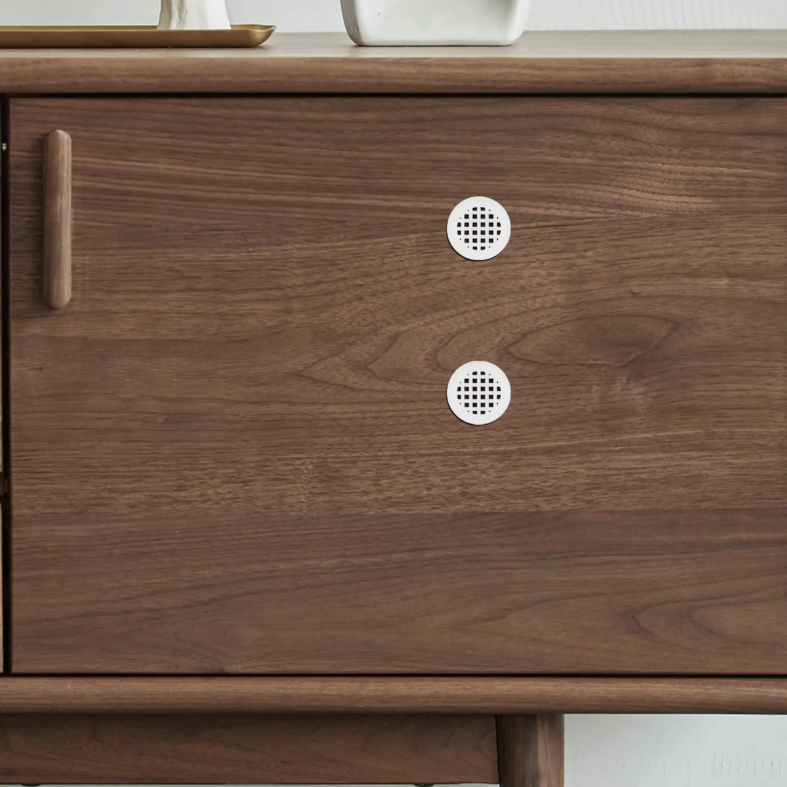 캐비닛용 20개 라운드 통풍구 연속 공기 순환 유지 관리가 쉬운 옷장 신발장 주방용 통풍구 커버