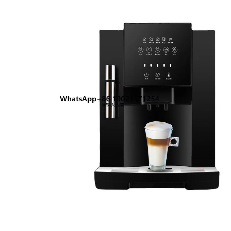 

Fully Automatic Smart American Coffee Machine with Touch Screen for Home Use Includes Grinding Function